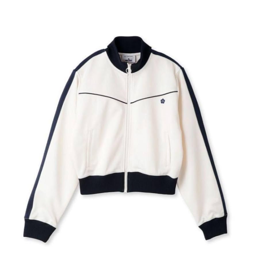 LilyBrown MARY QUANT トラックジャージ コラボ アイボリー Amazon.co.jp: リリーブラウン マリークワント マリクワ